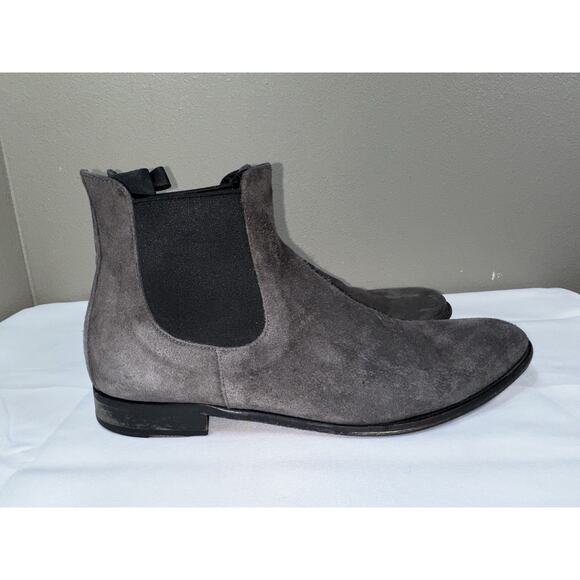 To Boot New York Men’s Size 12 Gray Suede Chelsea Pull On Ankle Boots main image 10